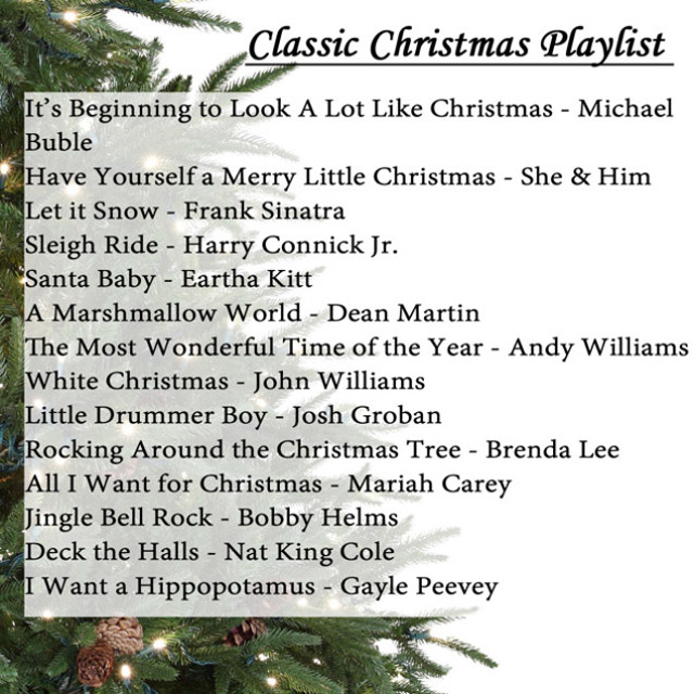 christmas playlist