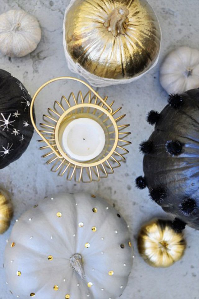 Chic Halloween Decor, minimal Halloween Decor