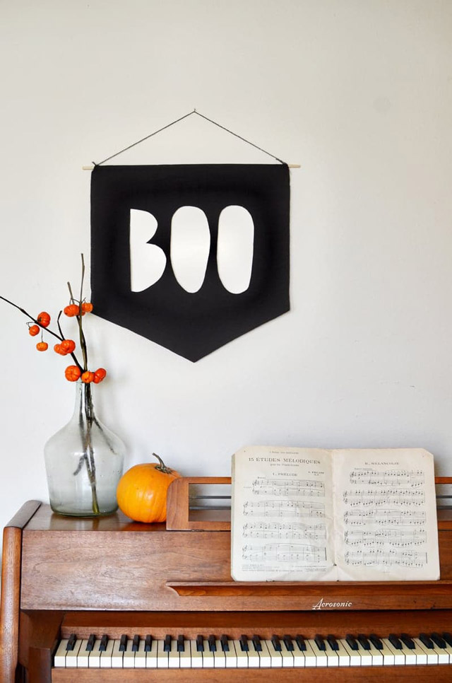 Chic Halloween Decor, minimal Halloween Decor