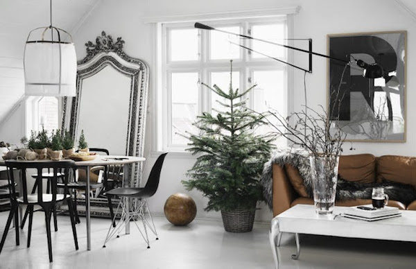Escandinavos o Natal, minimalista de decoração de Natal, guia de Escandinavos o Natal de design Escandinavo, DIYs