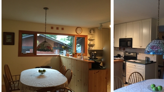 before and after, fixer upper