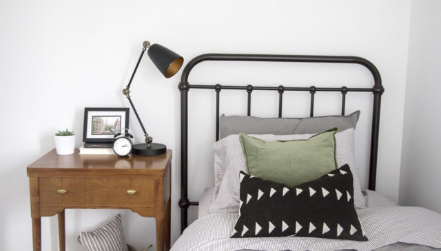 A gorgeous modern guest bedroom design