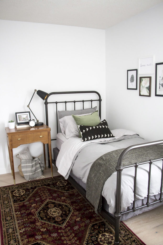 A gorgeous modern guest bedroom design