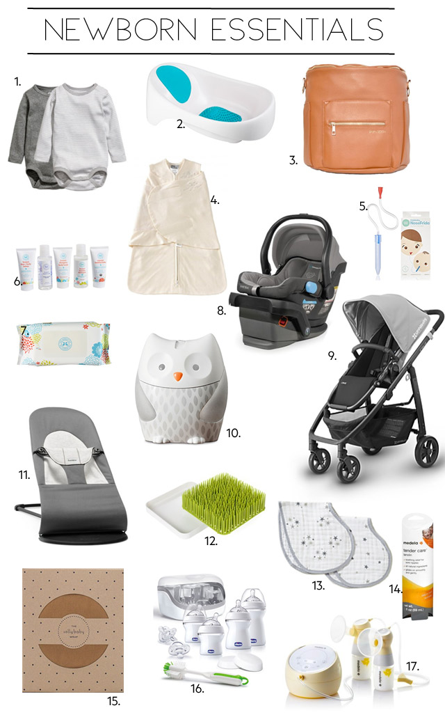 Newborn Baby Must Haves - Favorite Items for A New Baby