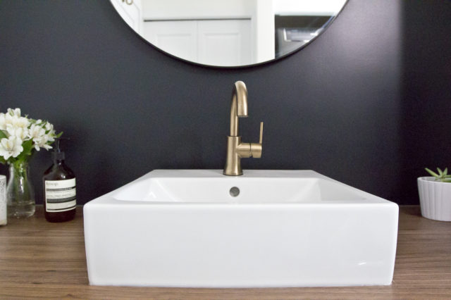 Modern bathroom renovation REVEAL: The finished One Room Challenge! /  Create / Enjoy