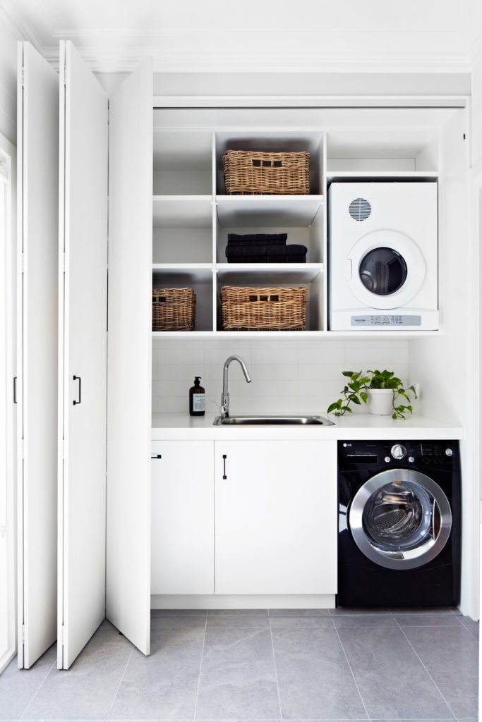 10 Ideas for a Small Laundry Space