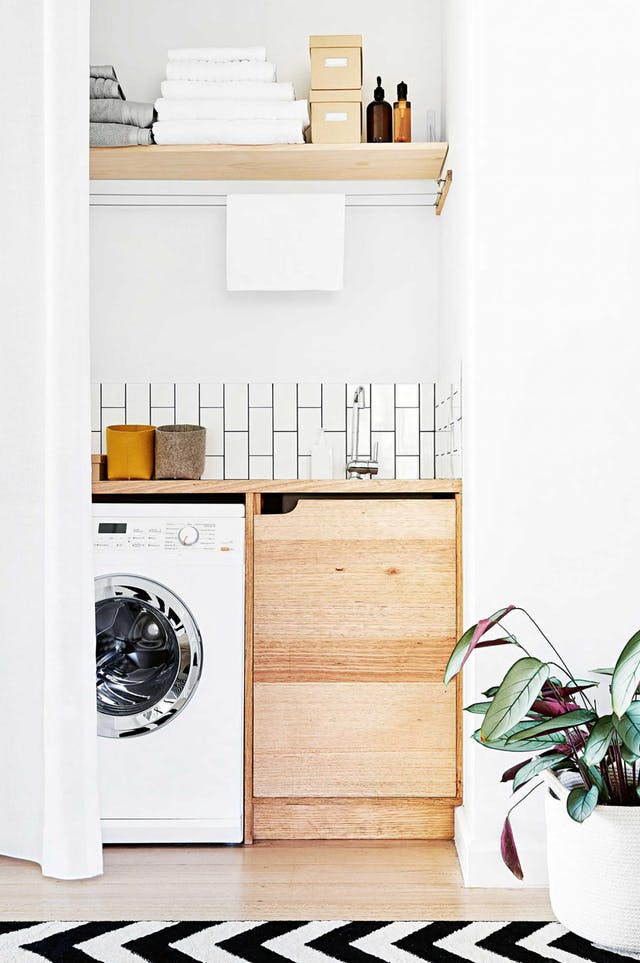 10 Ideas for a Small Laundry Space