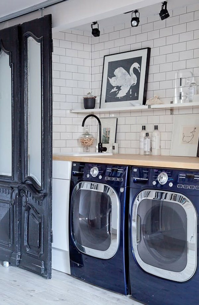 10 Ideas for a Small Laundry Space