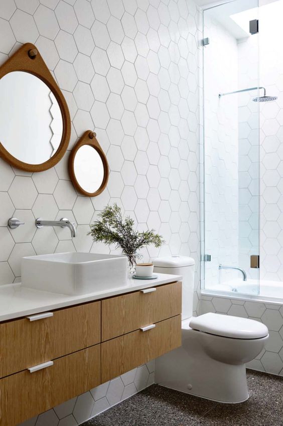 Mid Century Design, bathroom design