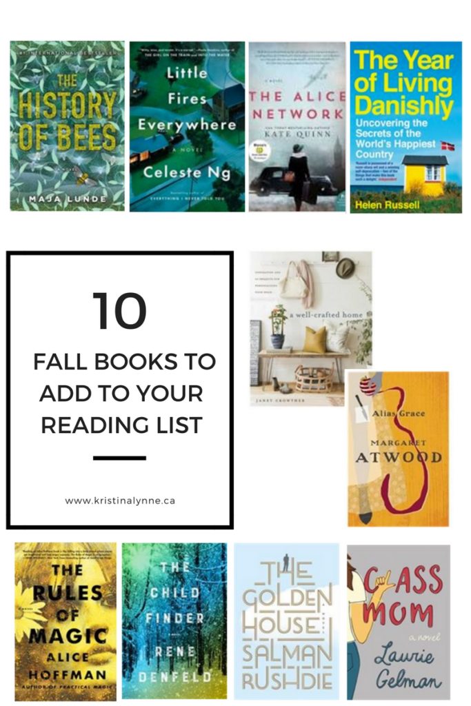 fall books, fall reading list, fall book list
