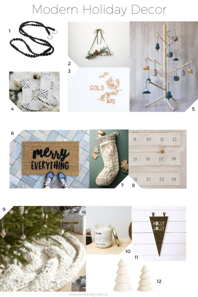 Modern Holiday Decor Inspiration