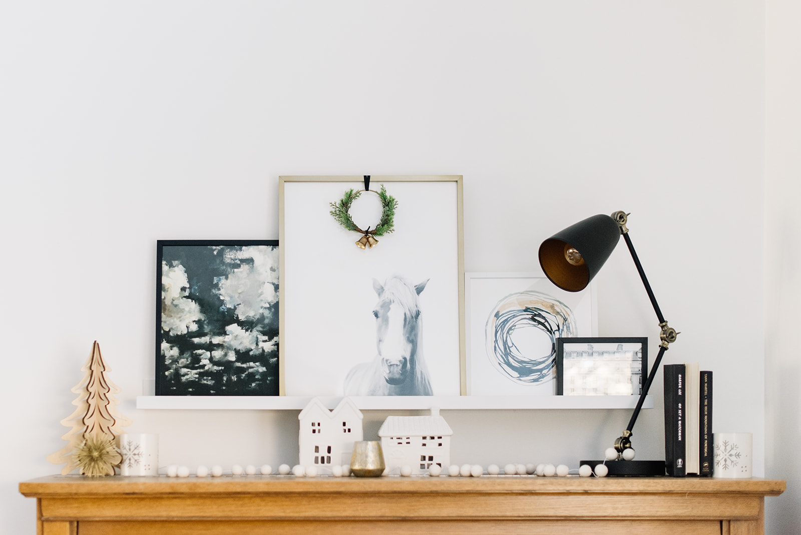 Modern Minimal Holiday Decor, neutral Christmas decor