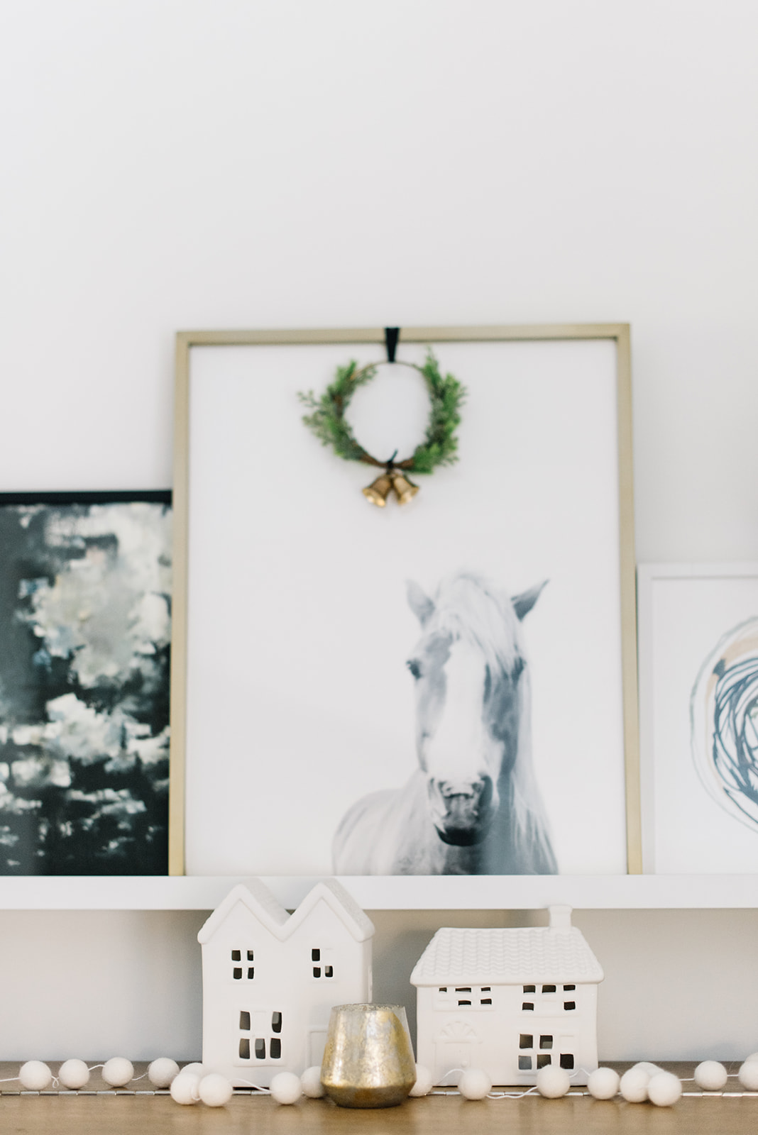 Modern Minimal Holiday Decor, neutral Christmas decor