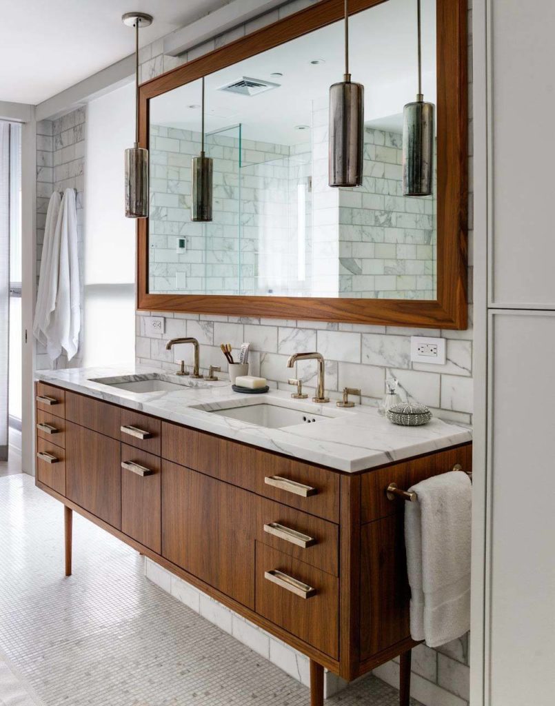 Mid Century Modern Bathroom Design