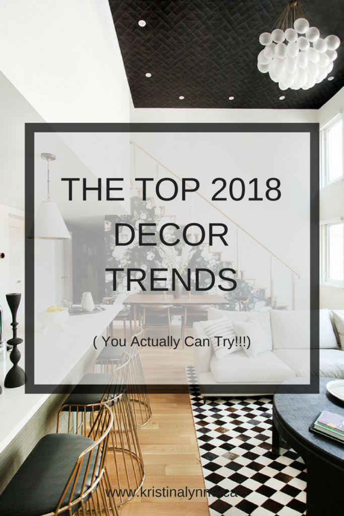 2018 Home Decor Trends to Try