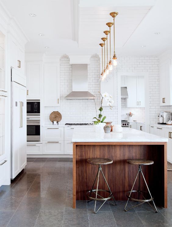 how to keep a white kitchen current