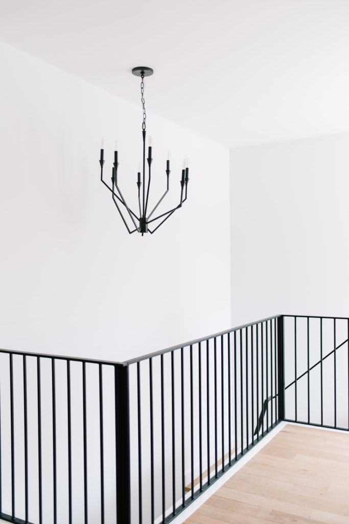 creating a whole house lighting design, staircase chandelier