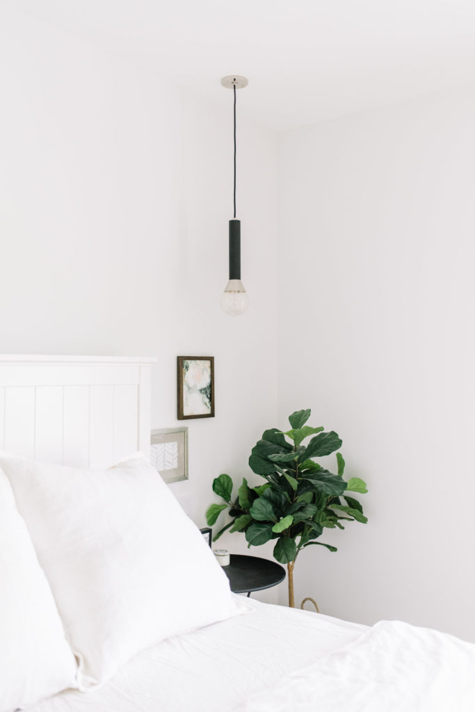 creating a whole house lighting design, bedroom pendants