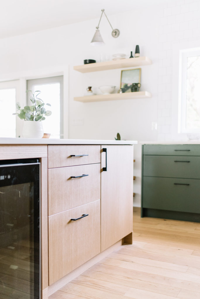 Before and After The Lady Laurier, kitchen design, oak cabinets, Kitch Canada