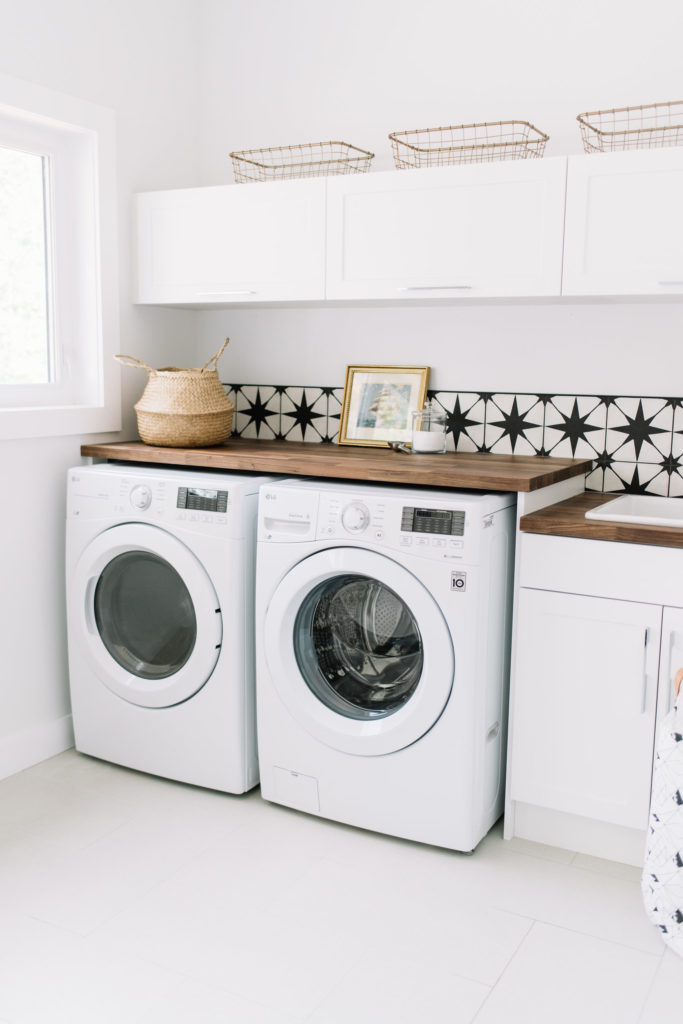 Before and After The Lady Laurier, laundry room design, laundry room decor