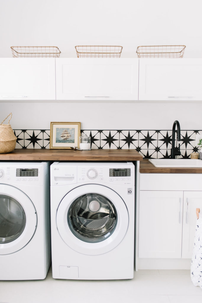 Before and After The Lady Laurier, laundry room design, laundry room decor