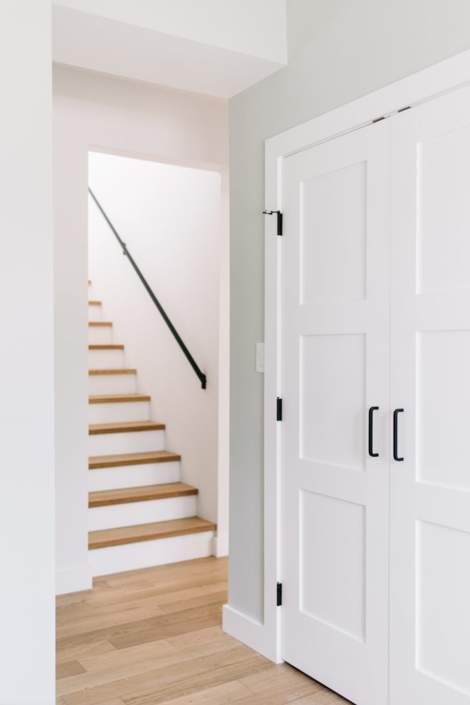 Before and After The Lady Laurier, office design, oak staircase, metal railings