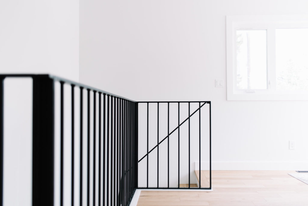 Before and After The Lady Laurier, landing, staircase design, staircase chandelier