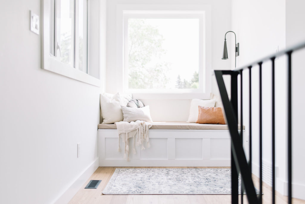 Before and After The Lady Laurier, reading nook, nook design