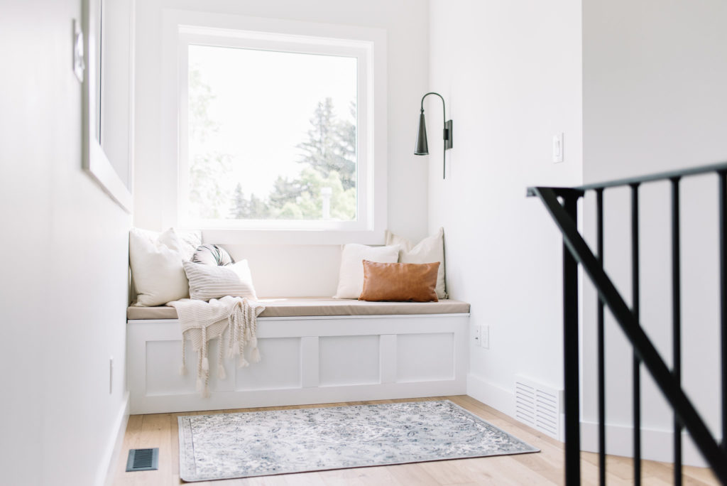 Before and After The Lady Laurier, reading nook, nook design