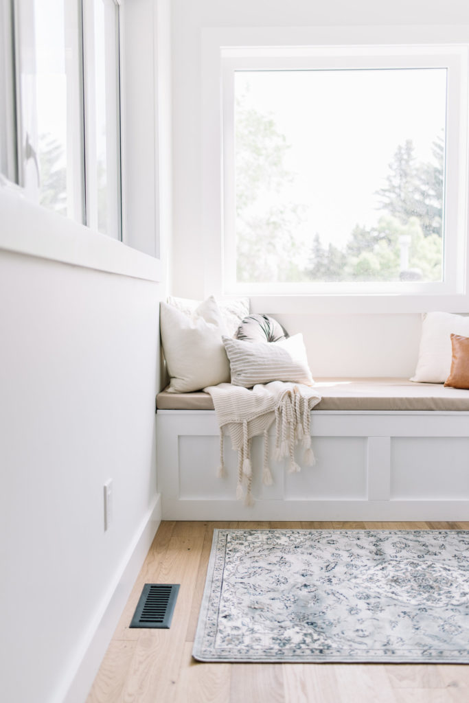 Before and After The Lady Laurier, reading nook, nook design