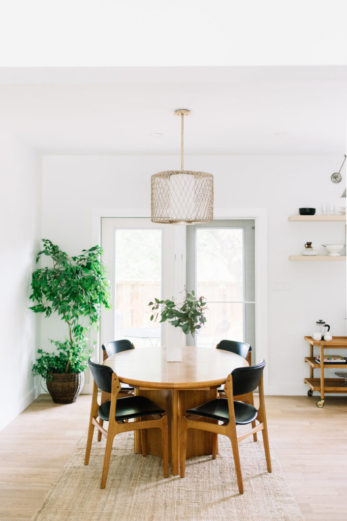 Before and After The Lady Laurier, dining room design, open concept layout