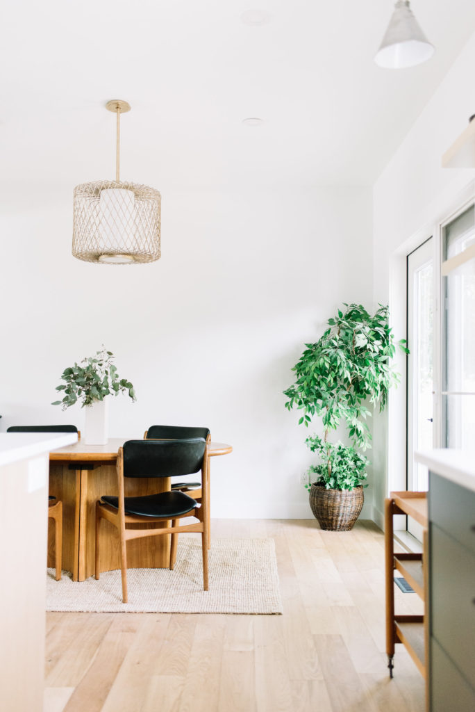 Before and After The Lady Laurier, dining room design, open concept layout