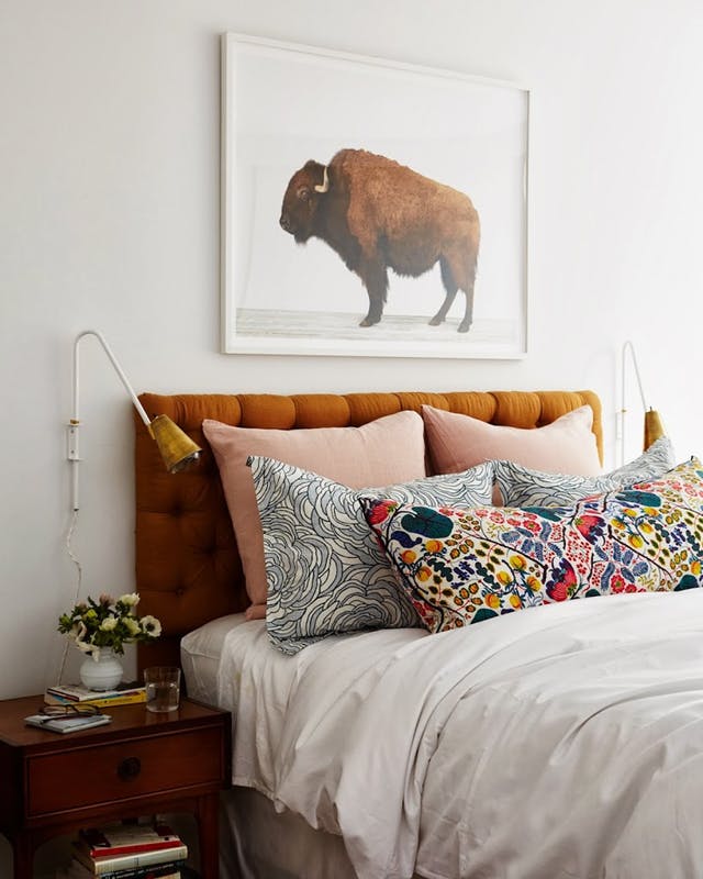Our Extra Long Lumbar Pillow Roundup (Our Easiest Bed Making Hack) - Emily  Henderson