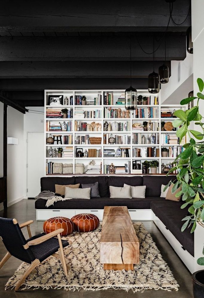 design trends, design trends 2019, bookcase design, statement ceiling