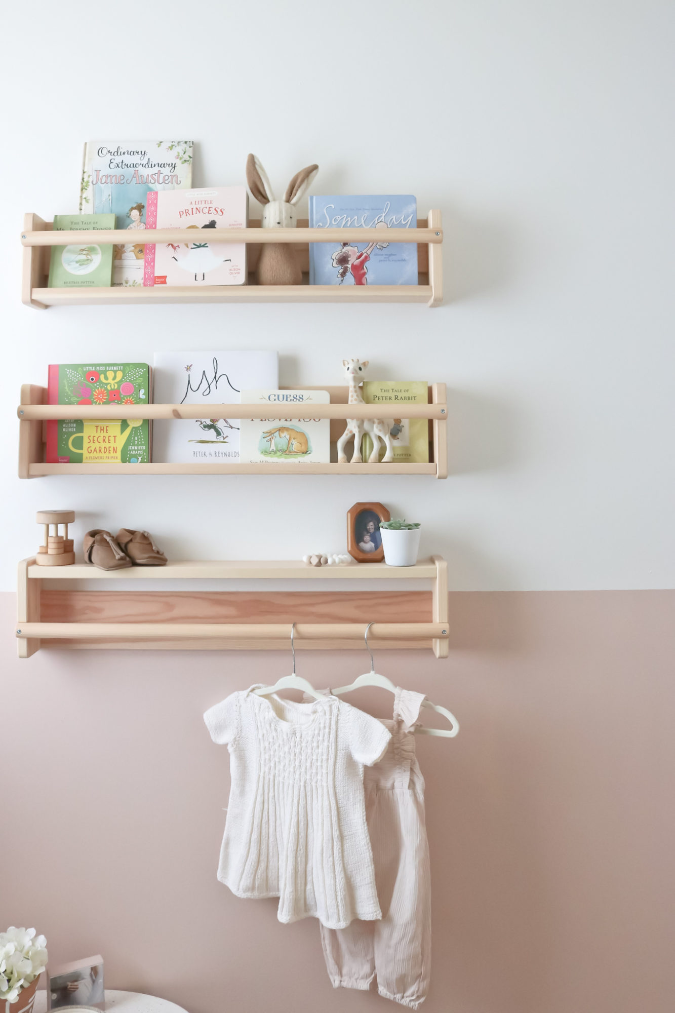 baby girl nursery, nursery reveal, pink nursery, modern baby nursery