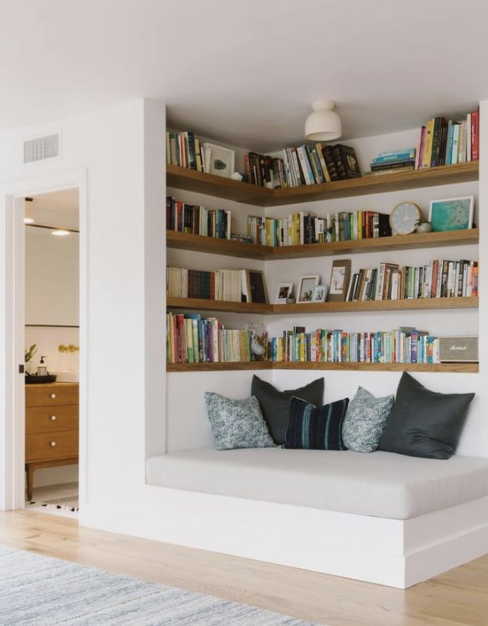 bookshelves