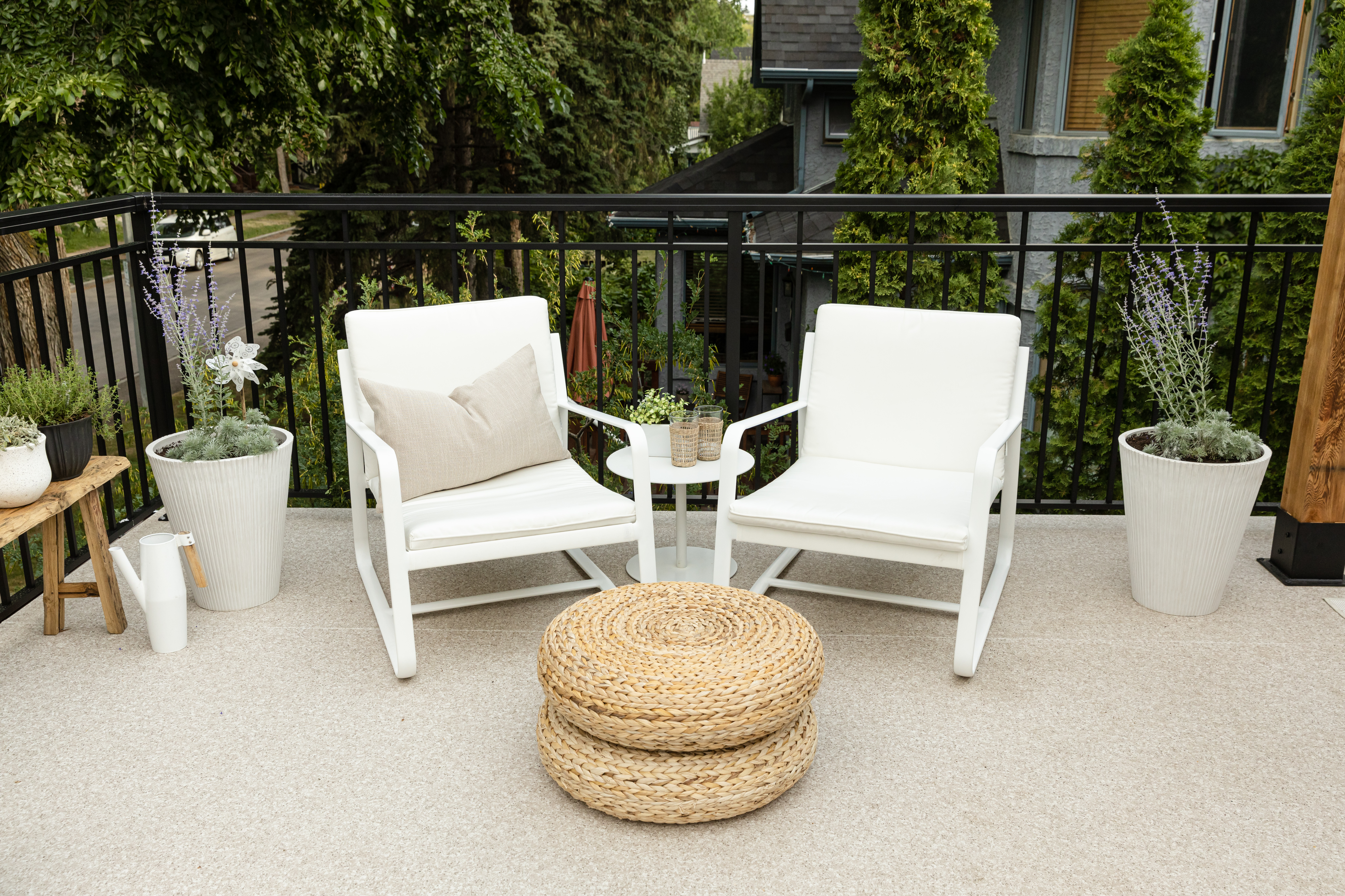 outdoor design, outdoor furniture, rooftop patio design, rooftop deck design, Hauser, Article