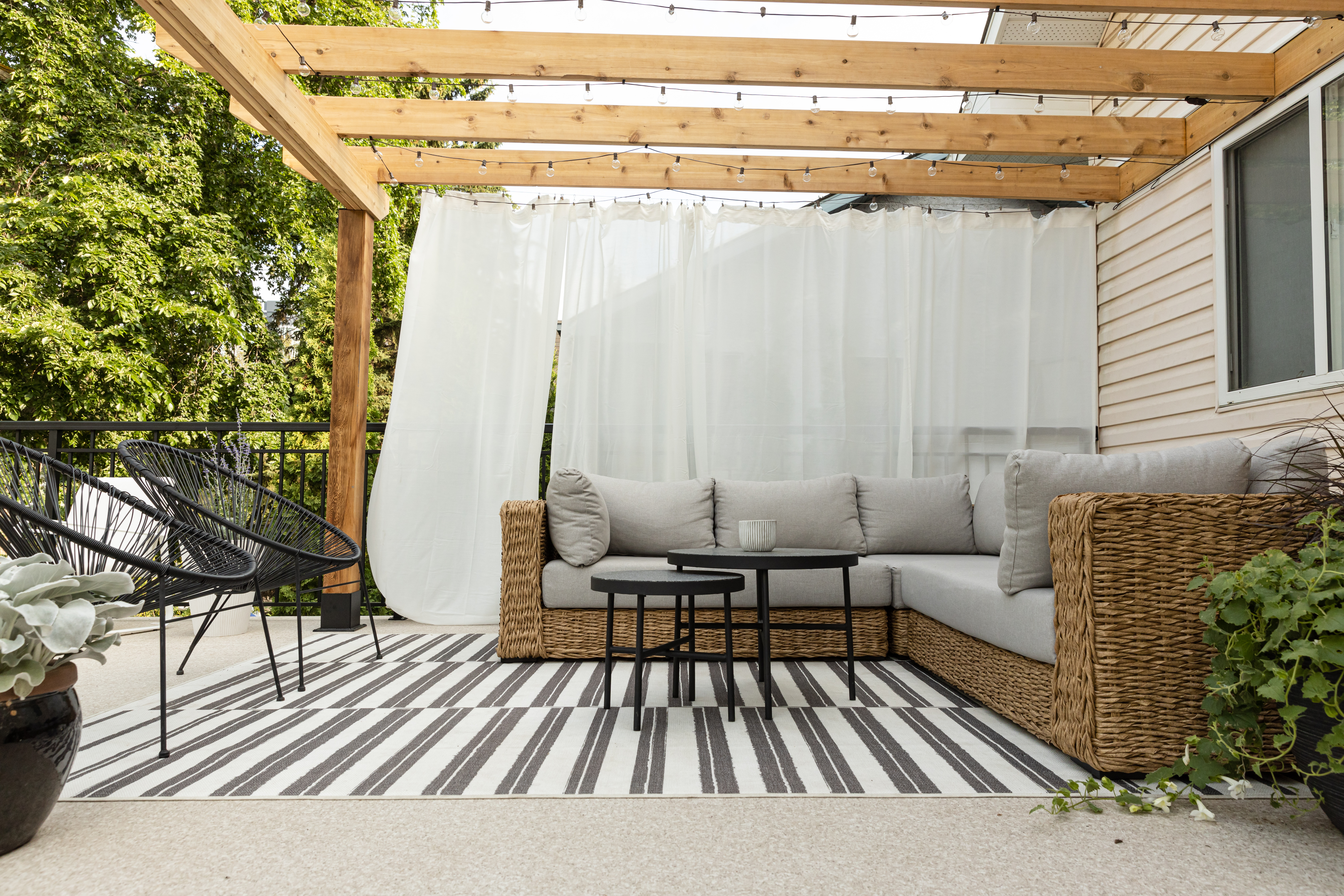 outdoor design, outdoor furniture, rooftop patio design, rooftop deck design, Hauser, Article