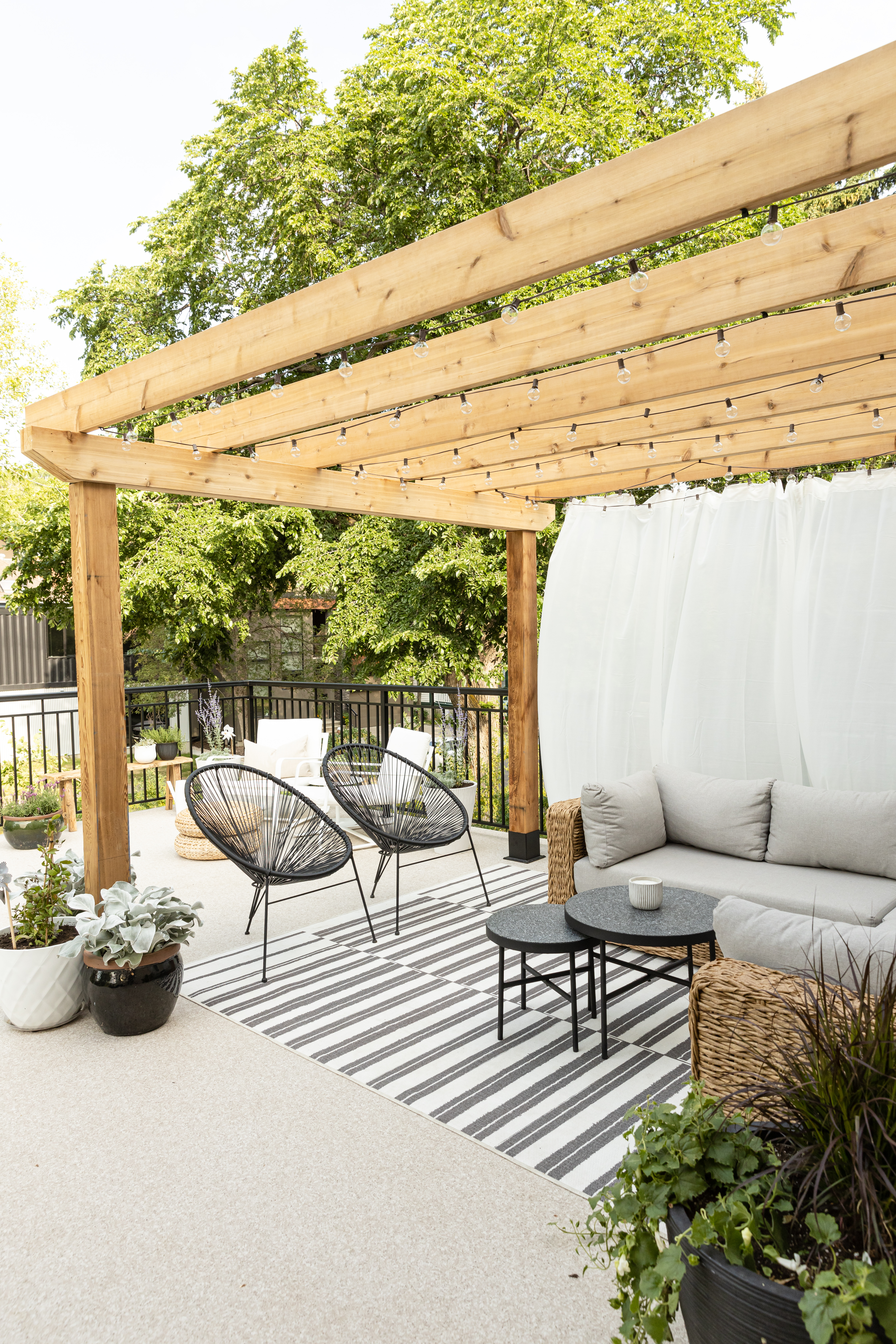 outdoor design, outdoor furniture, rooftop patio design, rooftop deck design, Hauser, Article