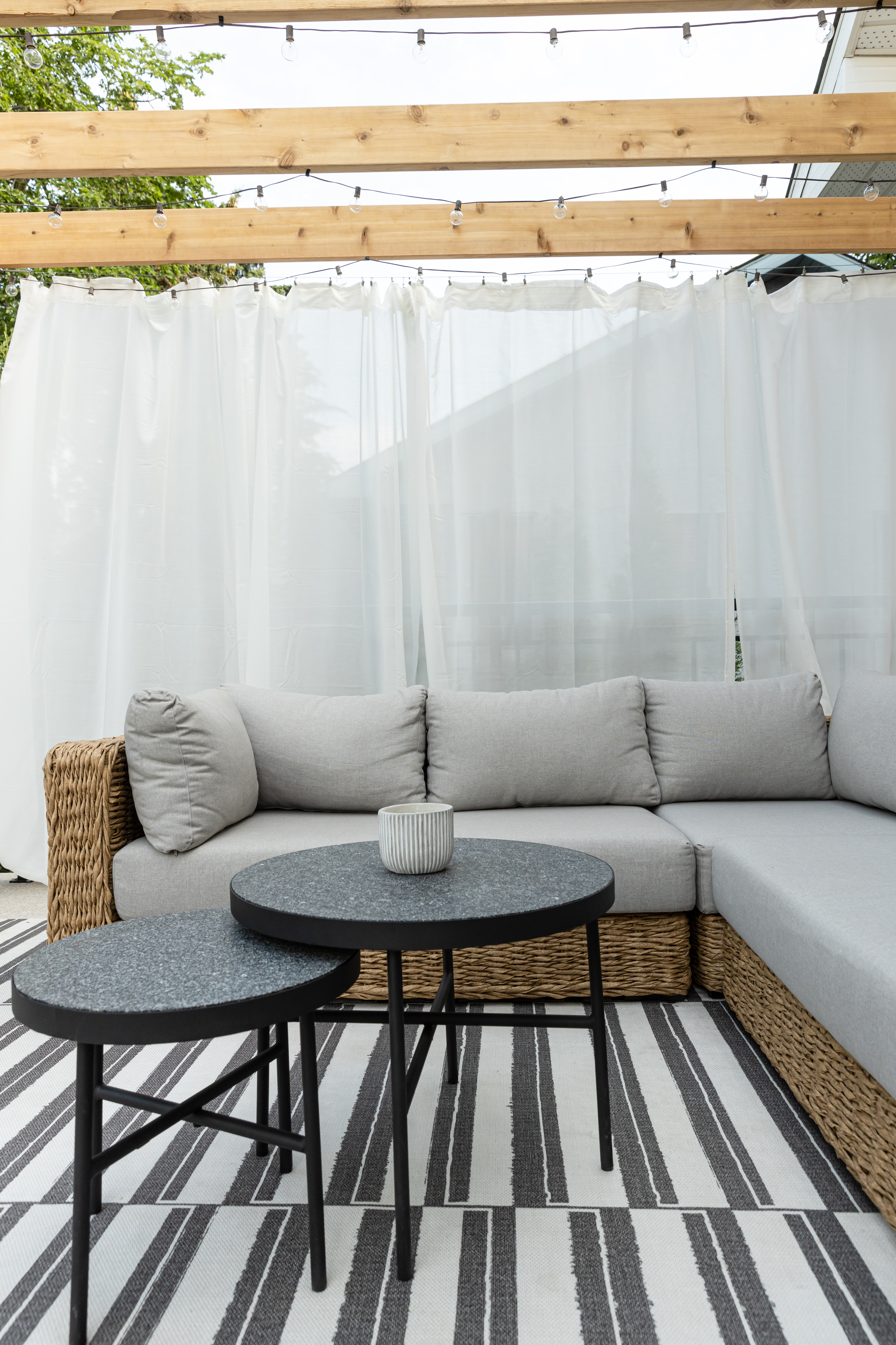 outdoor design, outdoor furniture, rooftop patio design, rooftop deck design, Hauser, Article