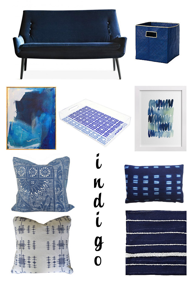 Indigo decor