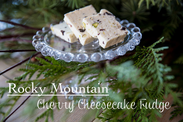 Rocky Mountain Cheery Cheesecake Fudge