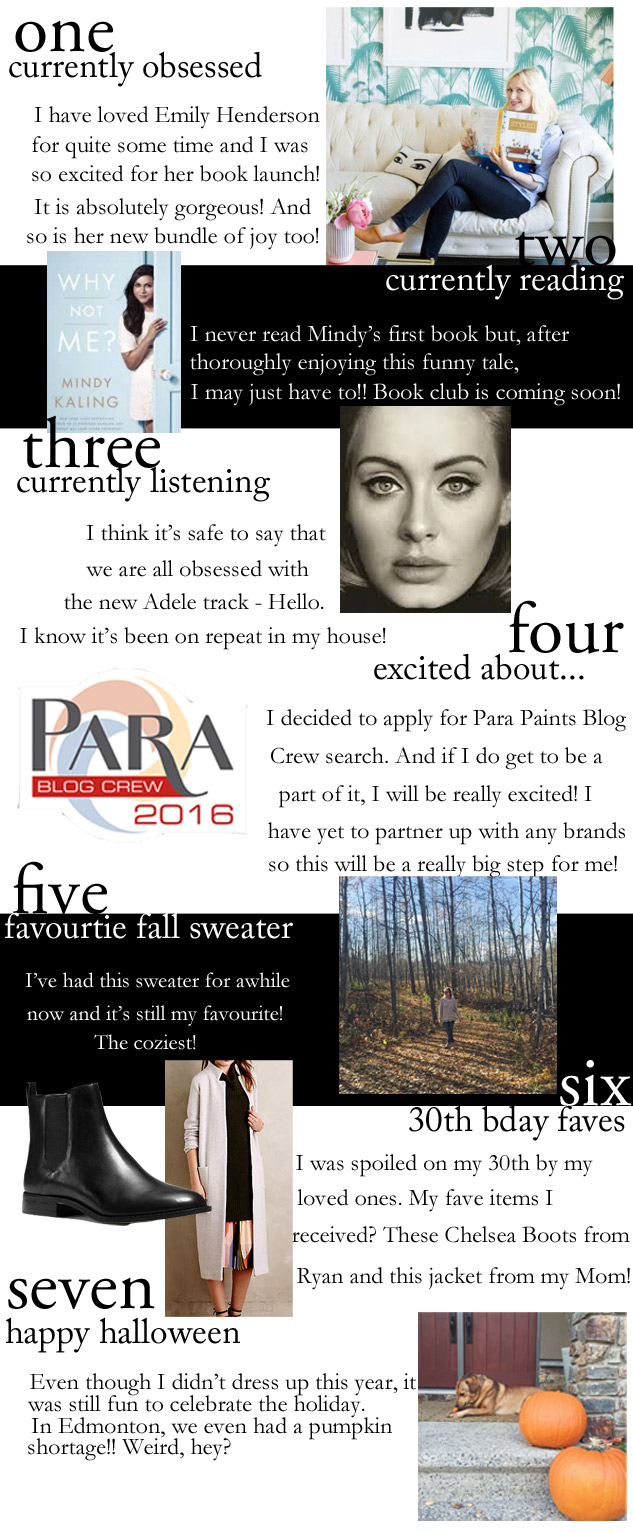 glimpse of october