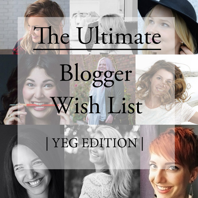 blogger wish list