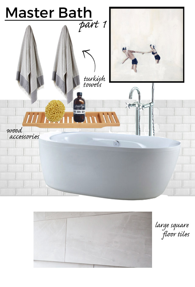 Master-Bathroom Design Board