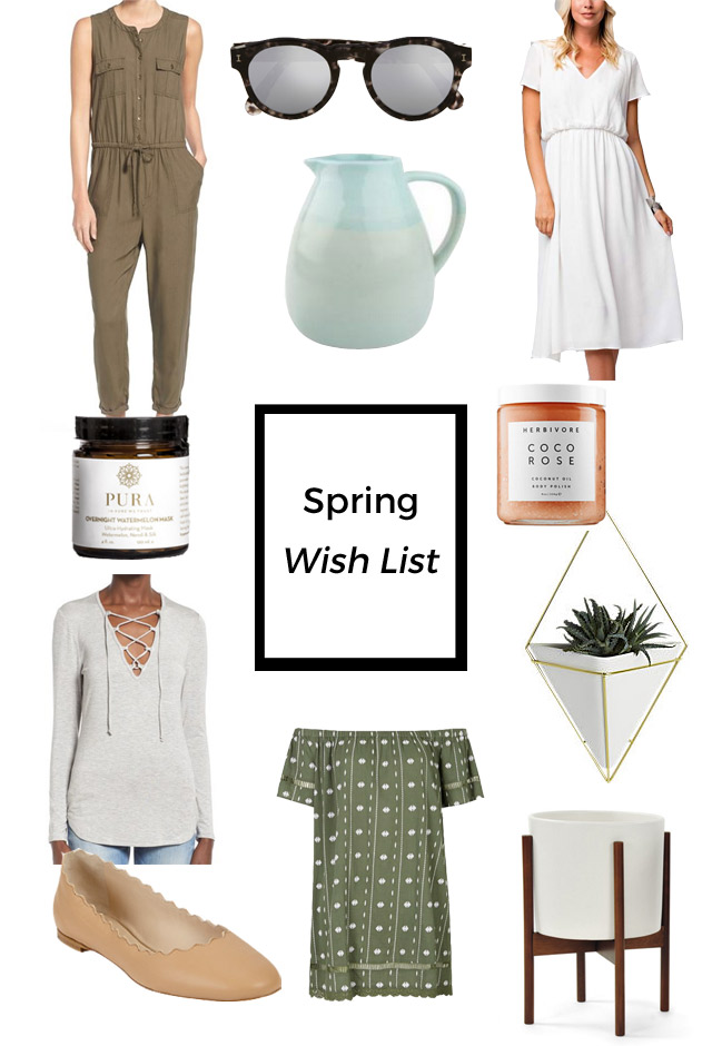 Spring Wish List