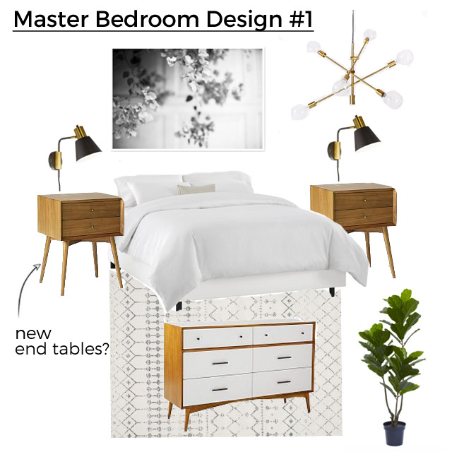master bedroom design option 1