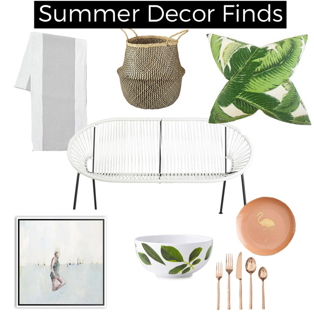 summer decor finds