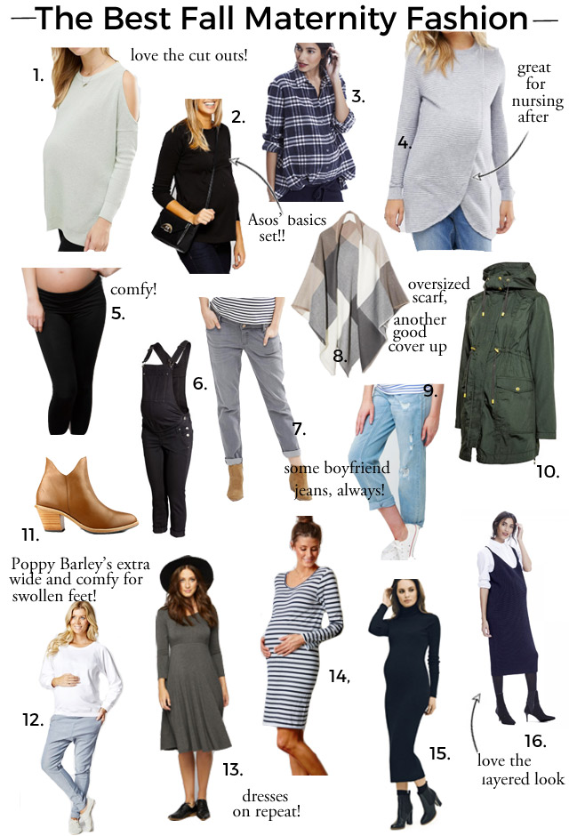 best fall maternity fashion