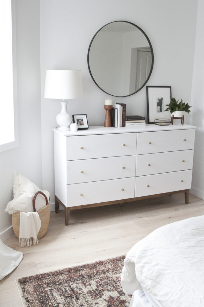 Modern White Dresser A West Elm, Extra Large White Bedroom Dressers Ikea